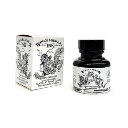 Winsor &amp; Newton Liquid Indian Ink 14ml / 30ml