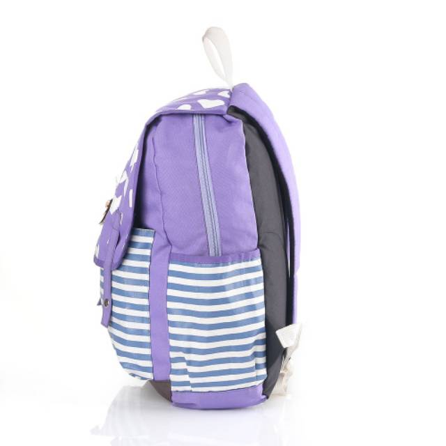 [BISA COD]TAS RANSEL SEKOLAH ANAK PEREMPUAN MODEL TERBARU/GENDONG PAUD TK SD UNGU LUCU MURAH DISKON