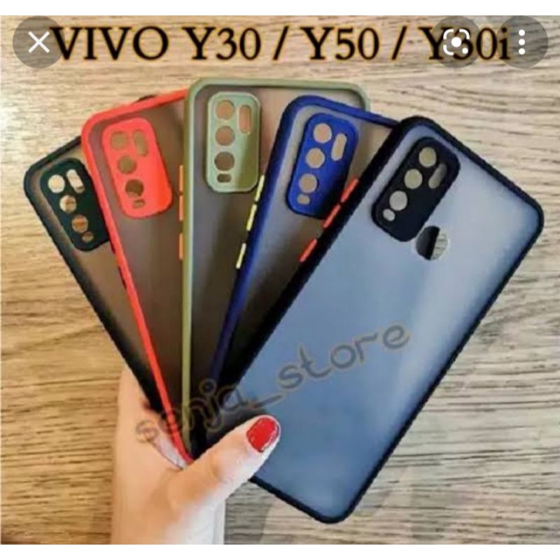 case terbaru selikon Aero Vivo y30/y50