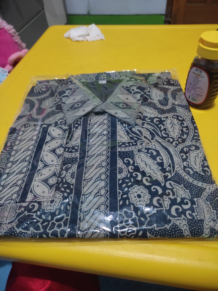 Byantara Kemeja Batik Pria Lengan Panjang Full Furing Bahan Katun Sragenan By Kanaya