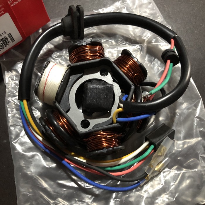 ORI : Spull Assy Stator Comp Spul Pulser Honda Grand GN5 (Aneka-1824)
