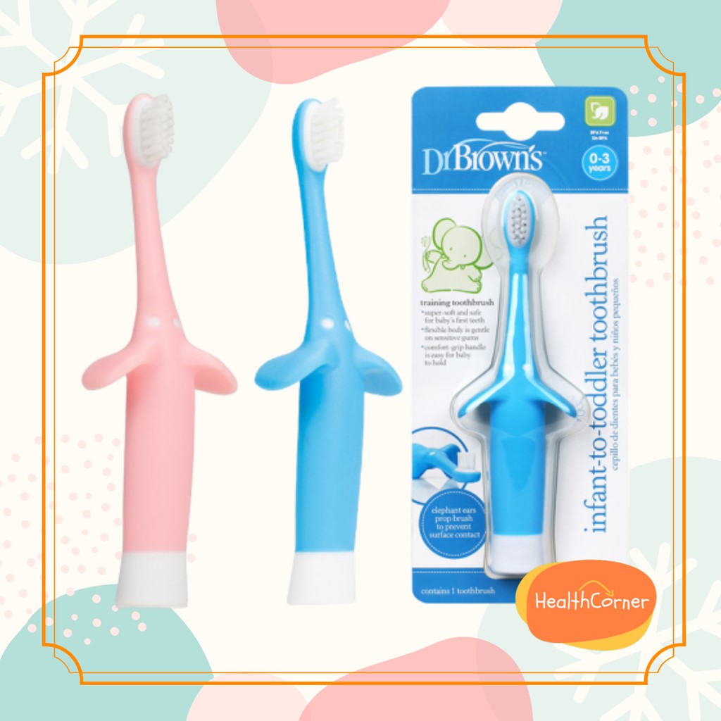 Dr Brown Infant Toodler Toothbrush 0-3 Years