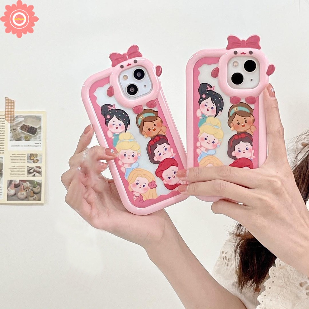 Soft Case Motif Kartun Disney 3D Untuk iPhone 7 8 14 Plus 6 6S Plus XR 11 13 12 14 Pro MAX X XS MAX SE