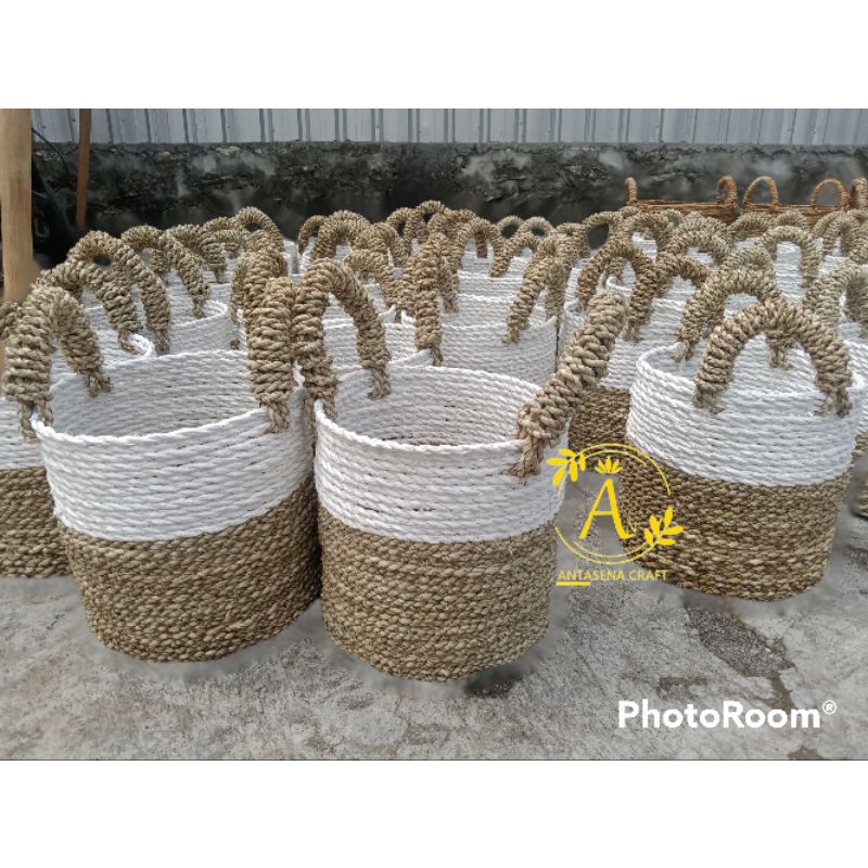 Keranjang Hampers Anyaman/Keranjang Seagrass/Keranjang Hampers Murah