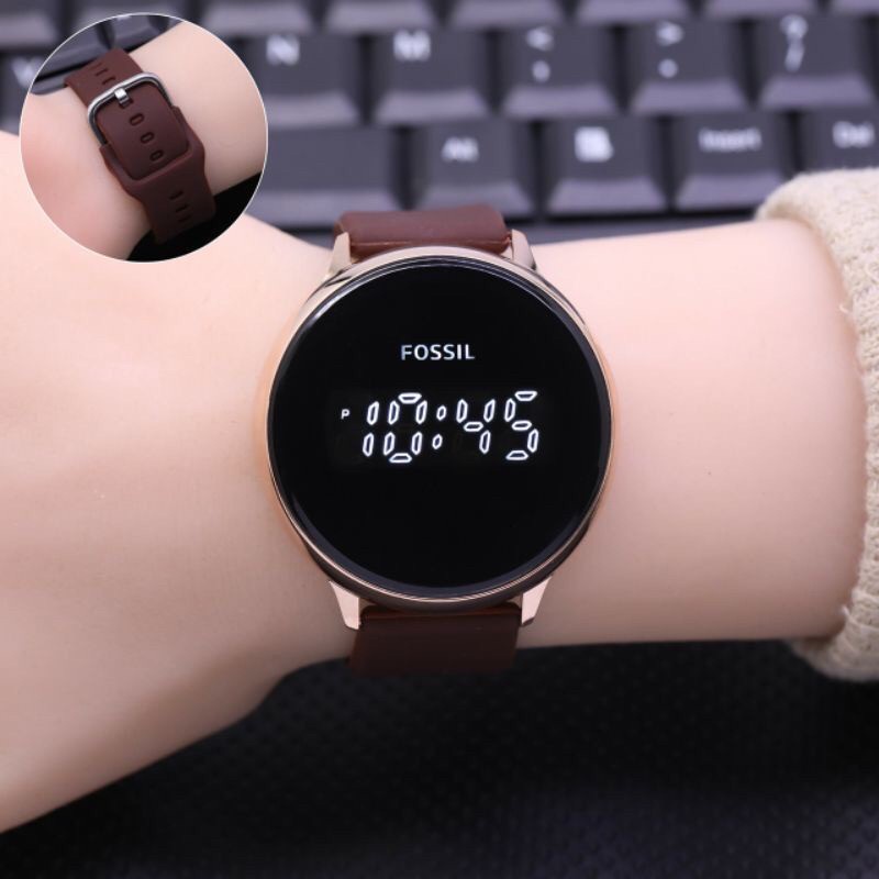 Jam tangan murah pria wanita digital LED watch premium grosir ecer FSLED