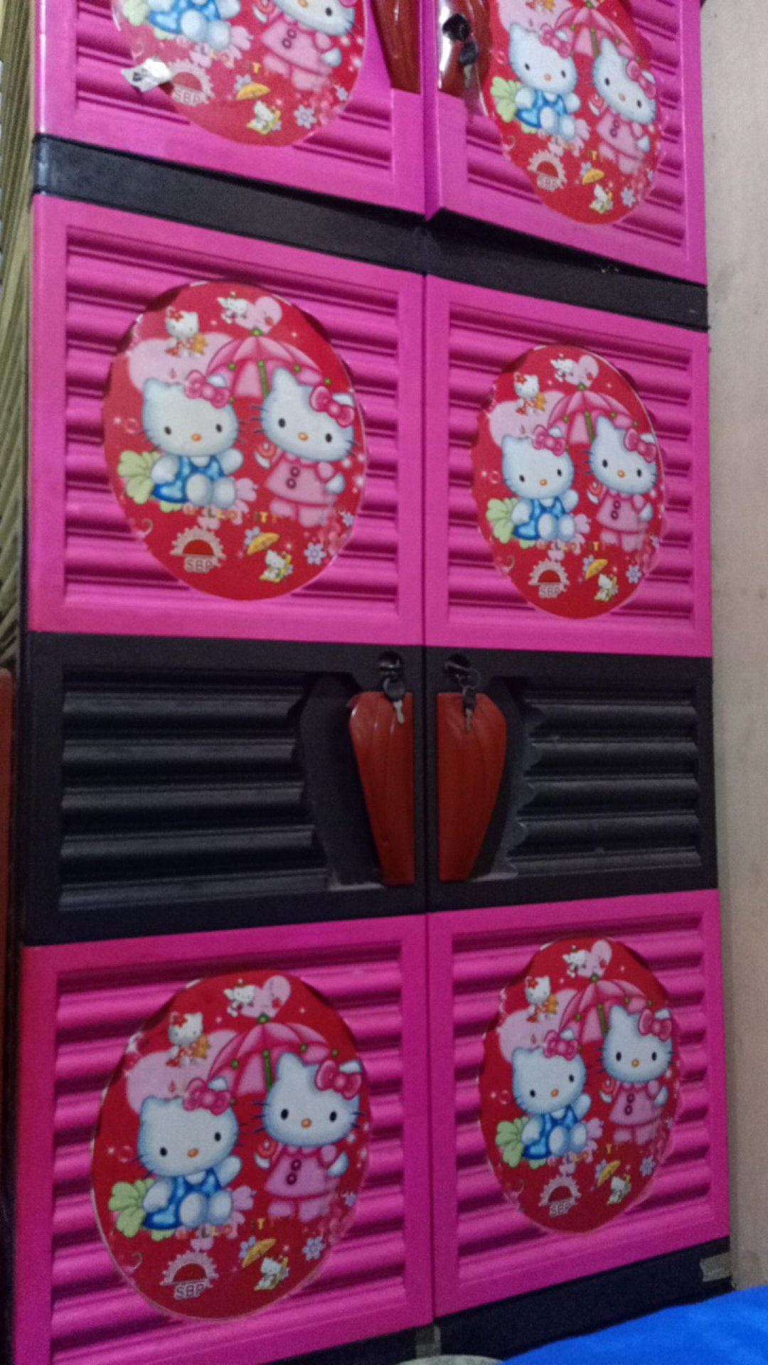 Gorden Hello Kitty 12 Lubang Uk 135x220 Gorden Jendela Hello Kitty