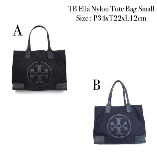 Promo Tory Burch Ella Nylon Tote Bag Small