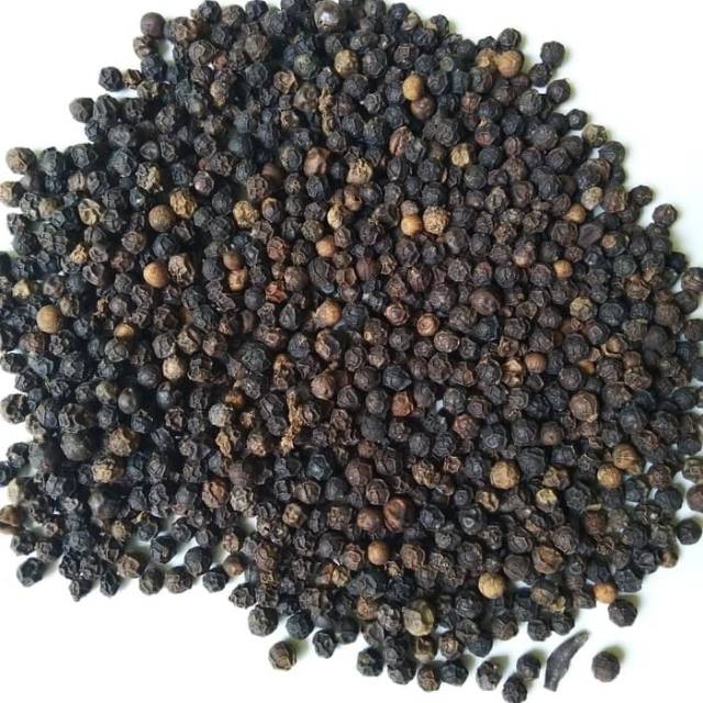  Biji lada hitam  biji  merica hitam  black pepper pure 