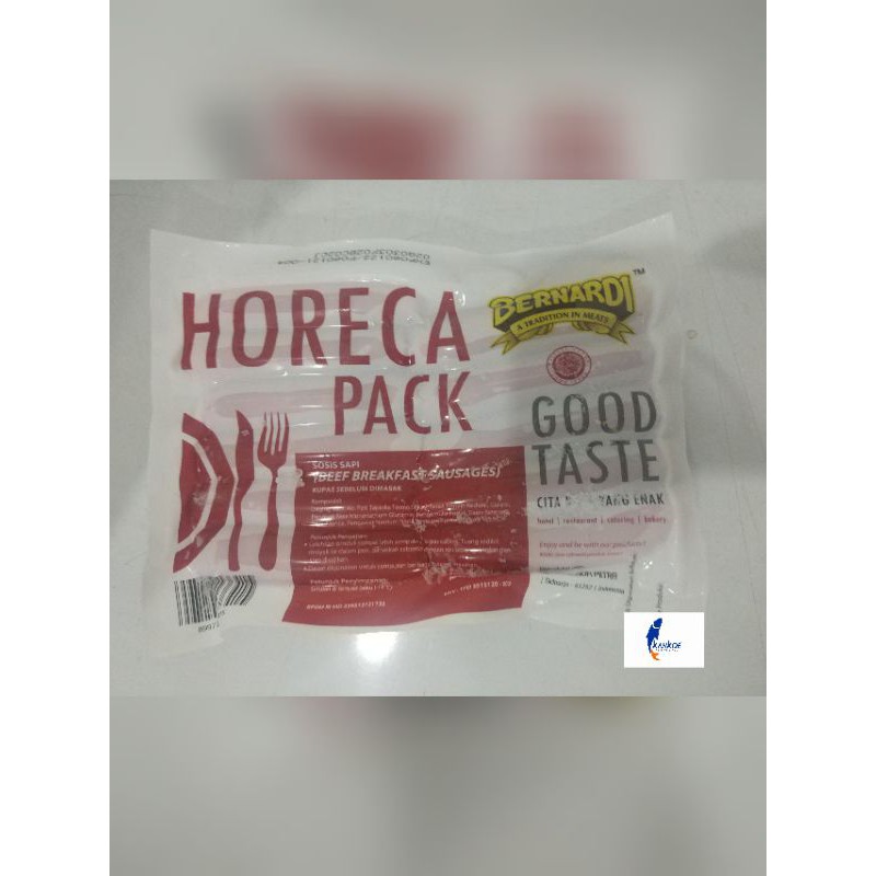 

BERNARDI Sosis Sapi Breakfast HORECA 500 Gram