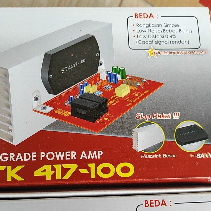 POWER STEREO AMPLIFIER STK 417-100