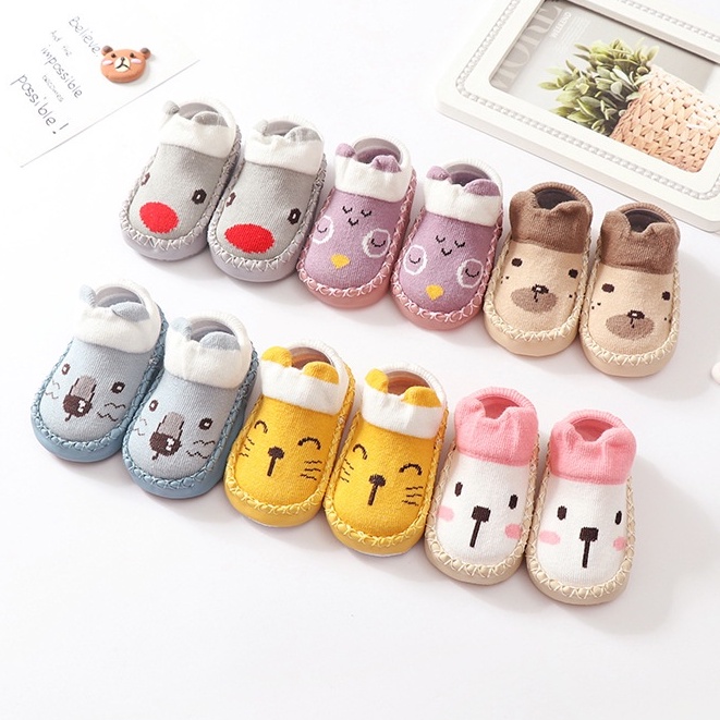 PW11-Prewalker Kaos Kaki Anak Bayi Mocassins