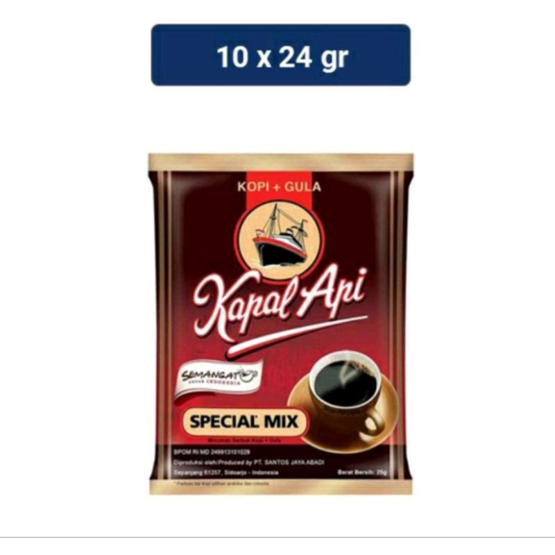 

KOPI KAPAL API SPESIAL MIX 10 SASET 1 RENCENG