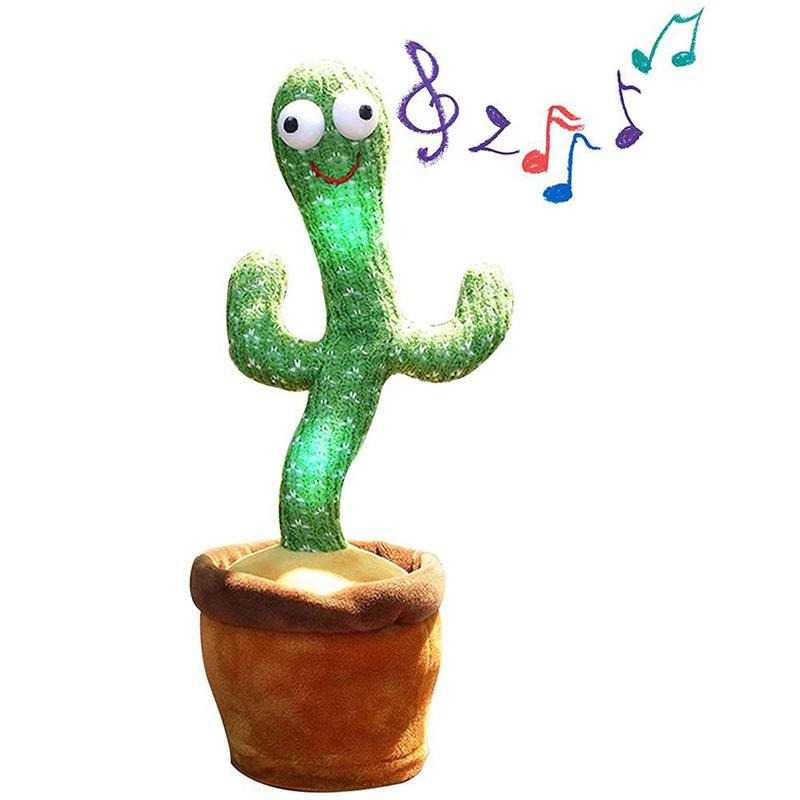 Mainan Anak Robot Kaktus Goyang Mainan Anak Dancing Cactus N436