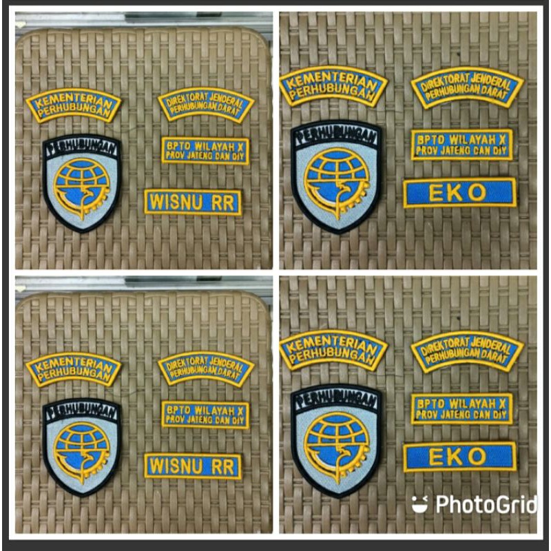 BORDIRAN TIMBUL KEMENHUB/BORDIRAN TIMBUL PERHUBUNGAN/BORDIRAN TIMBUL/ BORDIRAN 3D/BORDIR/BORDIRAN