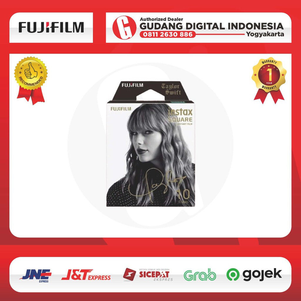 Fujifilm Refill Paper Instax Square Taylor Swift isi 10
