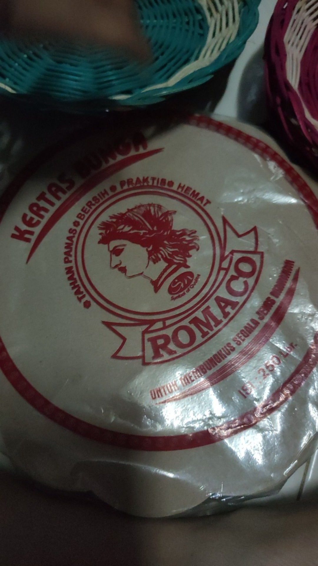 Kertas Nasi Piring Nasi Alas Nasi Bunga Piring Rotan Atau Piring Lidi