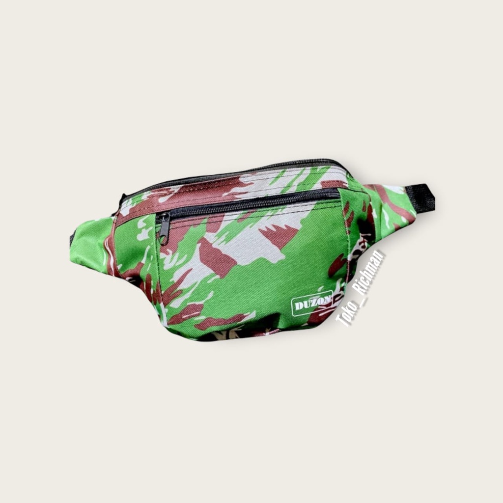 DUZON Tas Pinggang Tas Selempang DPT201 Tas Handphone Tas Casual Unisex