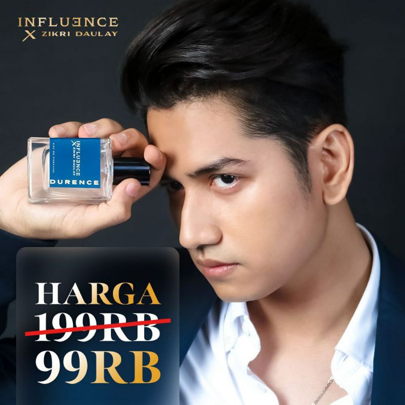 Promo Voucher Parfum Durence influence X Zakir Daulay Original Bpom Aroma Khas &amp; Fresh Tahan Lama Hingga 12 jam