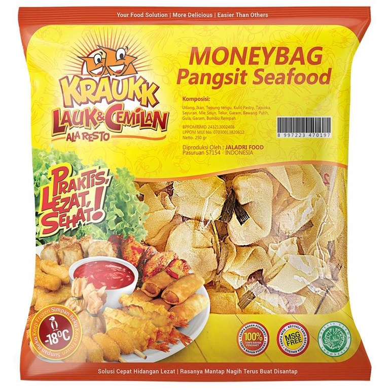 

KRAUK PANGSIT (MONEYBAG) 250gr