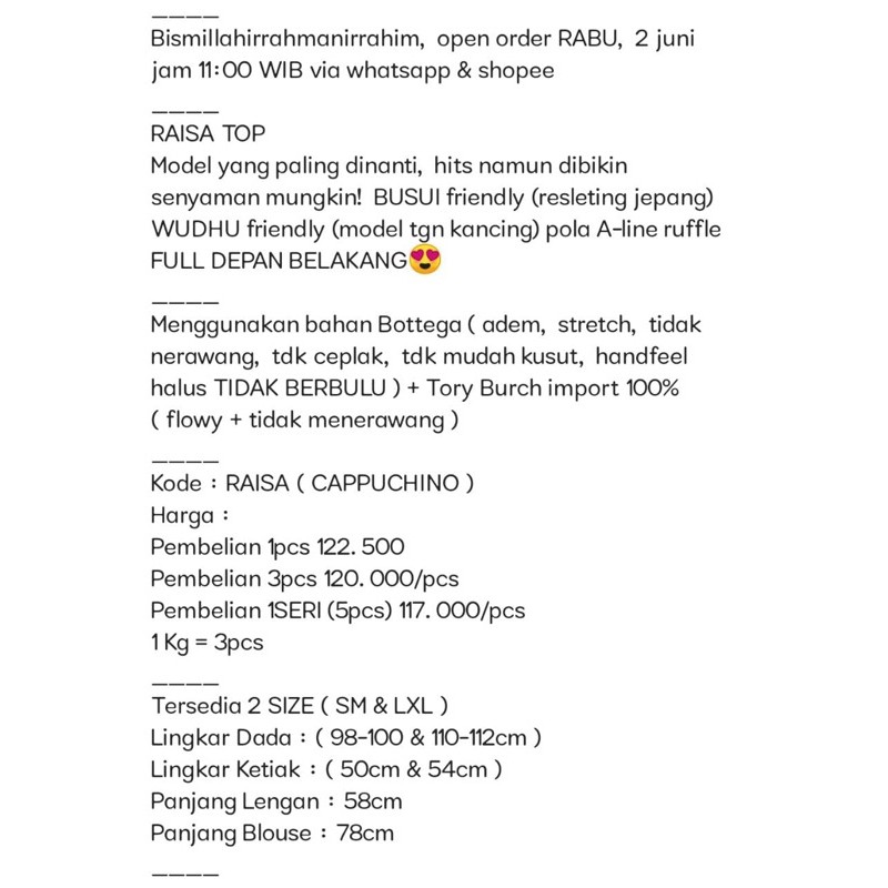 RAISA TOP