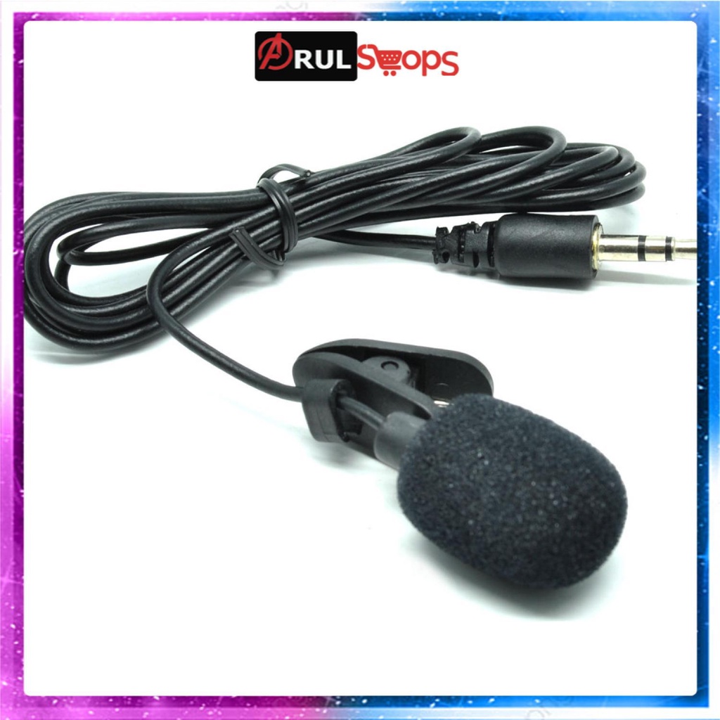 3.5mm Microphone with Clip for Smartphone / Laptop / Tablet - SR-503