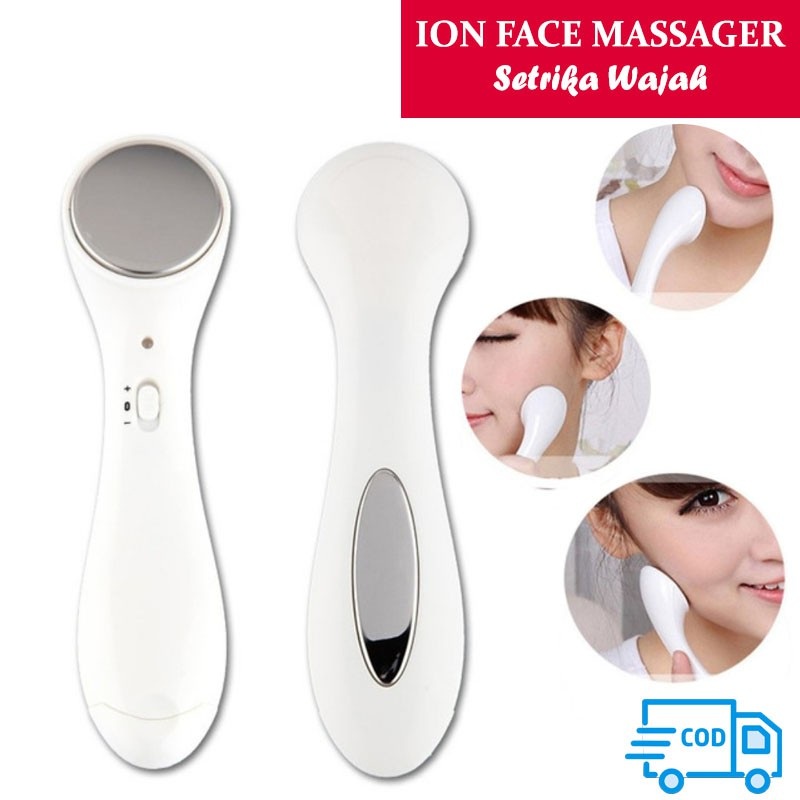 BEAUTY JAYA - COD - SETRIKA WAJAH / ION FACIAL MASSAGE ELECTRIC / ALAT PEMIJAT PERAWATAN KULIT WAJAH ANTI ANGING