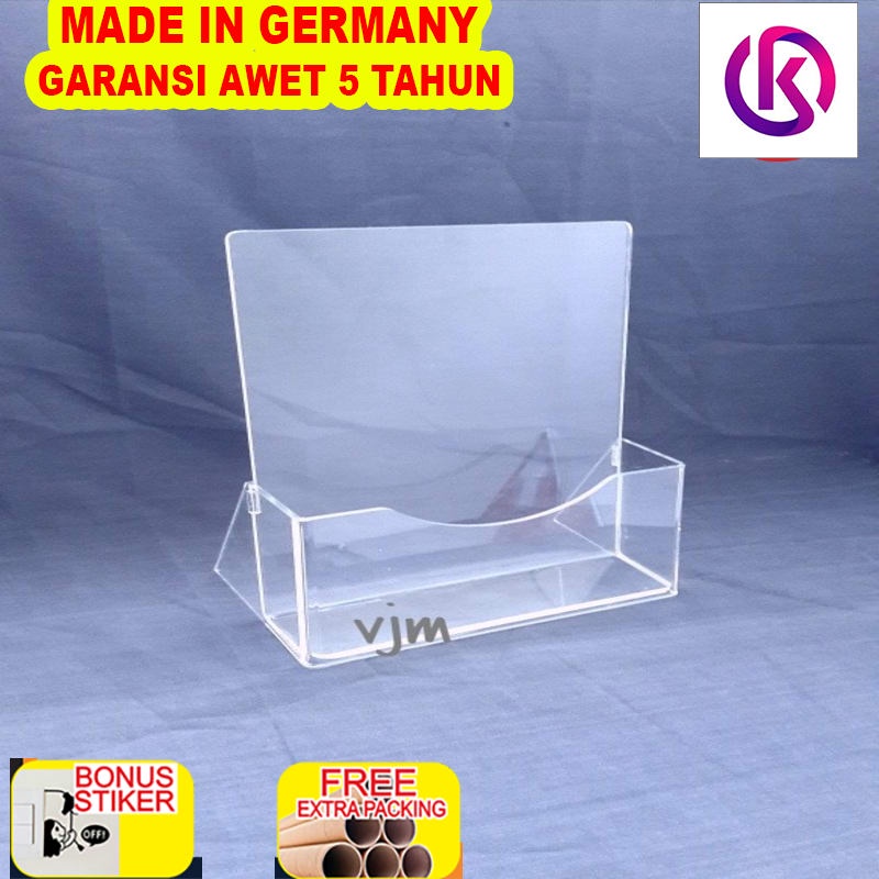

Promo Acrylic Tempat Brosure Folio bagi 2 (1 susun)