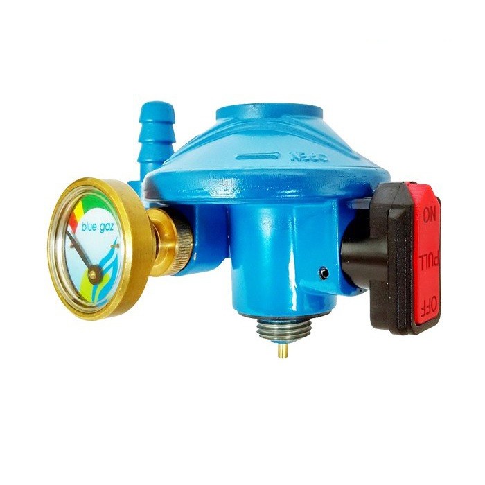 Paket Blue Gaz Indikator Gas - blue Gaz Regulator PD + Selang 1.8M - TERMURAH