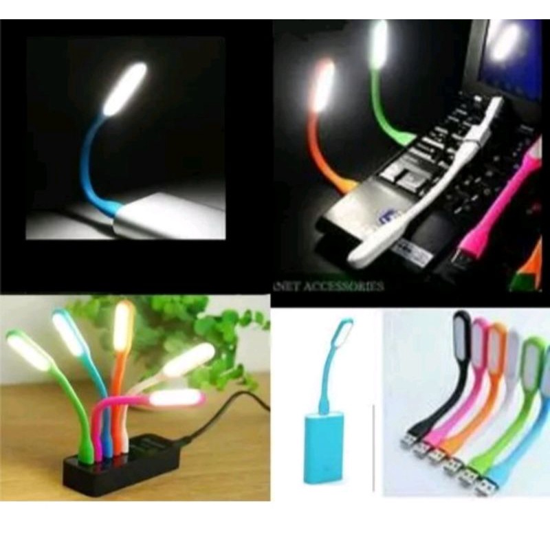 (55pcs 1KG) Lampu Sikat Led Usb/Lampu Led Elastis/Led Light Usb/Lampu