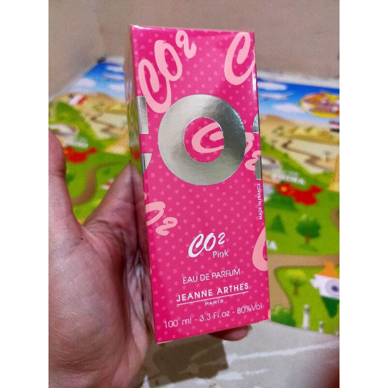 parfum wanita co2 pink BARU jeanne arthes