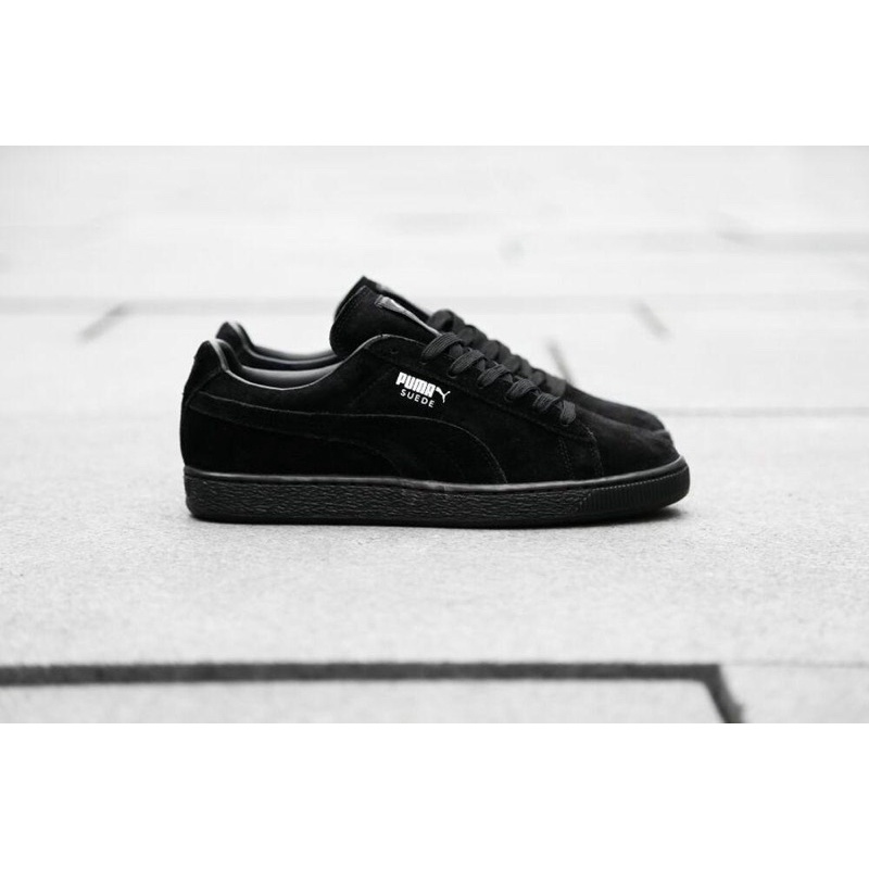 [BNIB] PUMA SUEDE FULL BLACK