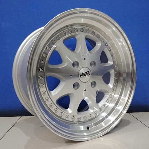 HSR Bavaria Velg Mobil Ring 18 PCD 4X100 Lebar 8,5/9,5 Model Monoblock
