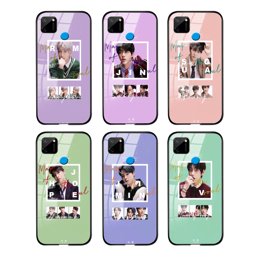 Softcase Glass Kaca For Oppo A15 - [SK 17] - Case Oppo A15-Casing Hp Oppo A15- Casing Hp Oppo A15- K