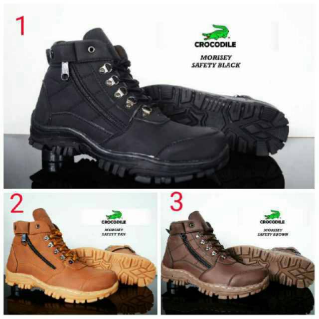 Sepatu Crocodile morisey safety
