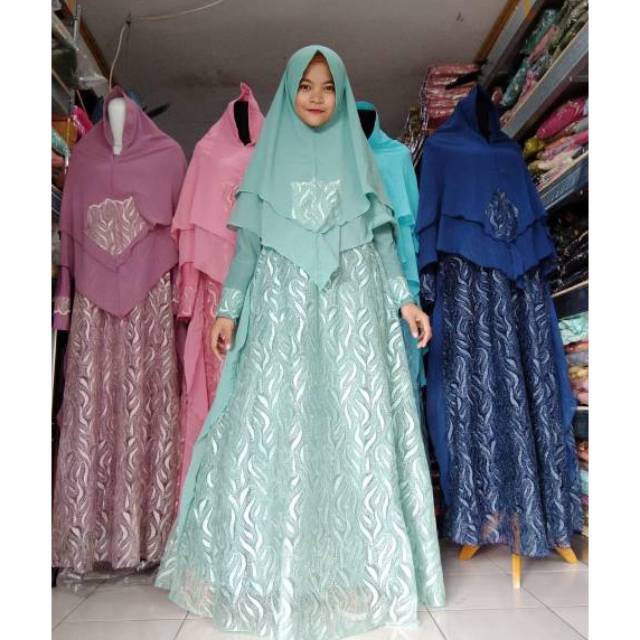 GAMIS SET SYARI MEWAH