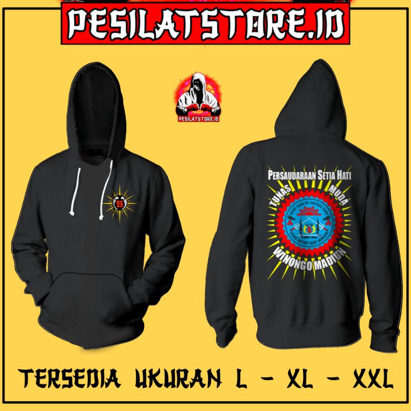Jaket PSHW Persaudaraan Setia Hati Winongo | Jaket SH Winongo | Hoodie PSHW Persaudaraan Setia Hati 