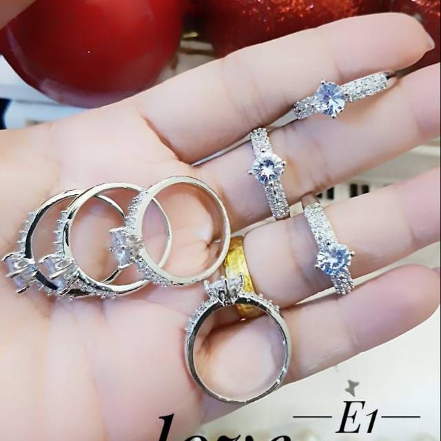 Xuping cincin lapis emas 18k 2401k