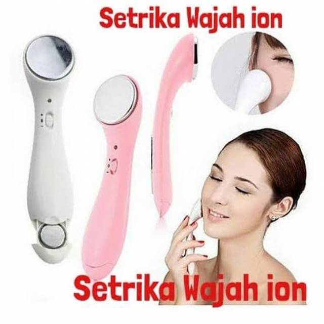 SETRIKA WAJAH /ION FACE MASSAGER/ STRIKA WAJAH