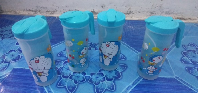 # Teko Set Karakter# Teko Set Beranak Gelas 5 In#