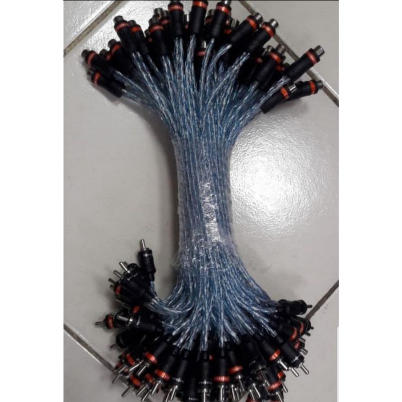 kabel audio rca cabang 2 cewek 1 cowok