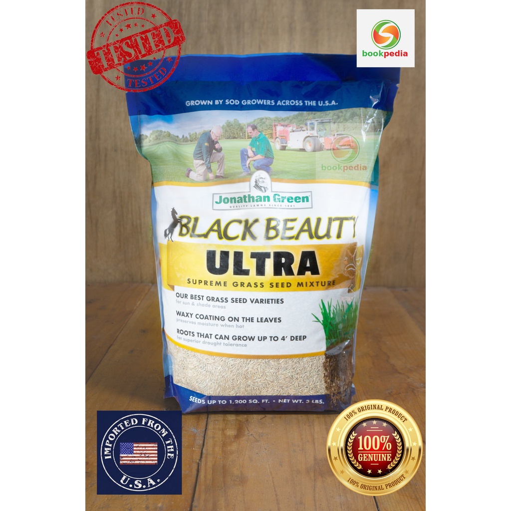 Jual Benih Rumput Premium Black Beauty Ultra Grass Seed By Jonathan ...