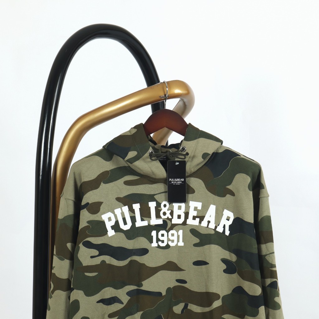 JAKET SWEATER HOODIE P&amp;B 1991 CAMO SABLON UNISEX PREMIUM QUALITY