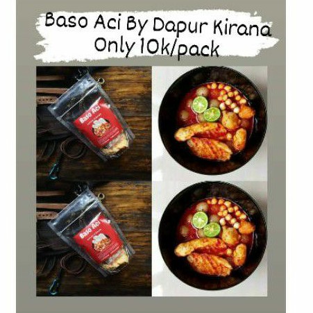 

Baso Aci enak murah pedas by Dapur Kirana