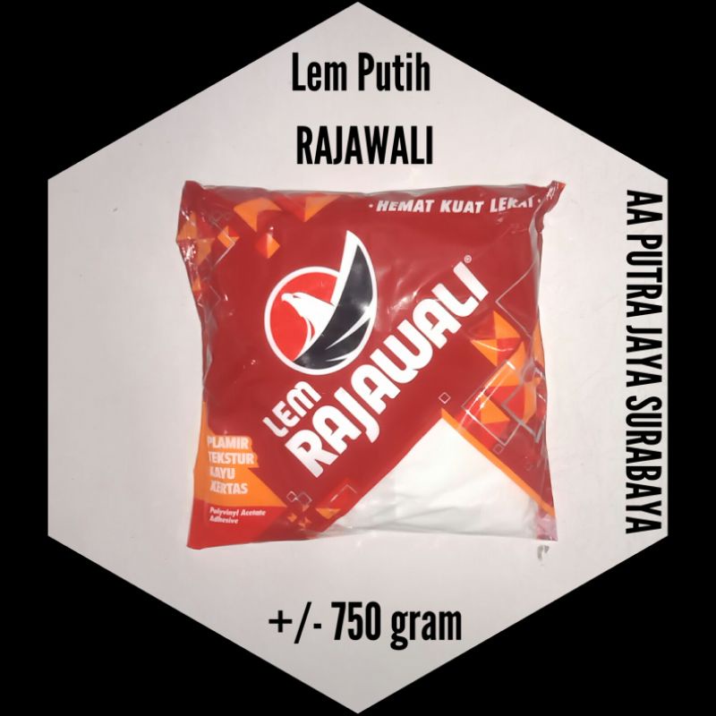 

LEM RAJAWALI besar lem putih plamir /kayu /kertas Lem putih Q Bond