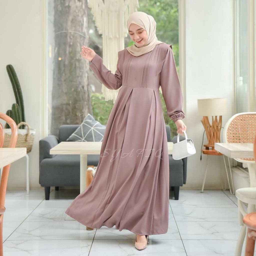 Gamis Alena- Gamis Remaja- Dress- Dress Wanita