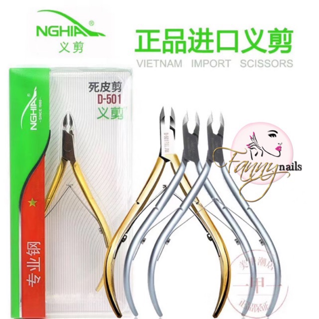 NGHIA D-501 cuticle nipper / nghia nipper D 501 D501 pembersih gunting kutikula kulit mati