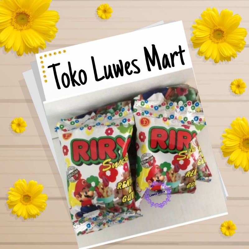

Riry snack isi 10pcs-snack jadul-jajanan anak kekinian-jajanan jadul-jajan anak era 90an