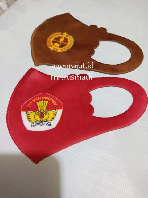 MASKER SCUBA ANAK SEKOLAH/MASKER SCUBA LAMBANG SEKOLAH