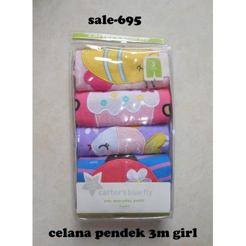 Celana Pendek girl 3m (sale-695)