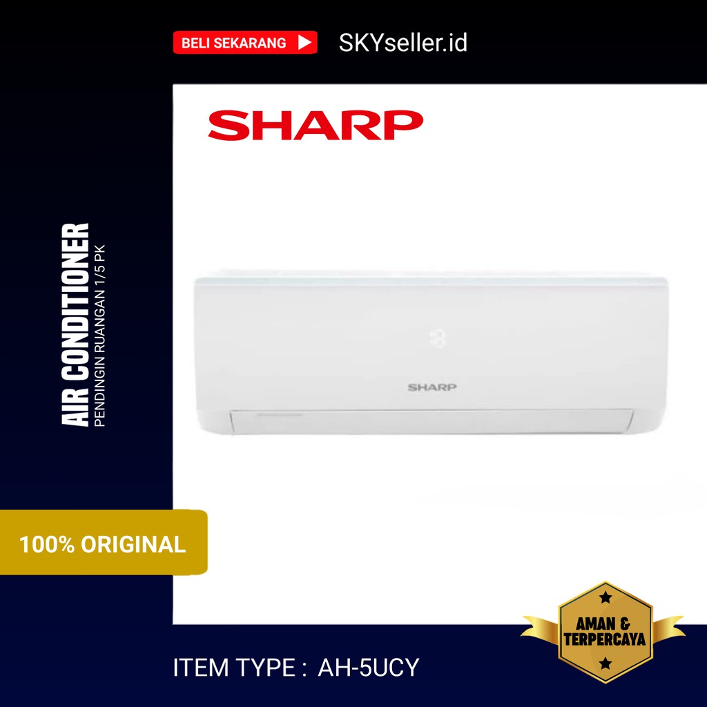 AC 1/2 PK Sharp AH-A5UCY